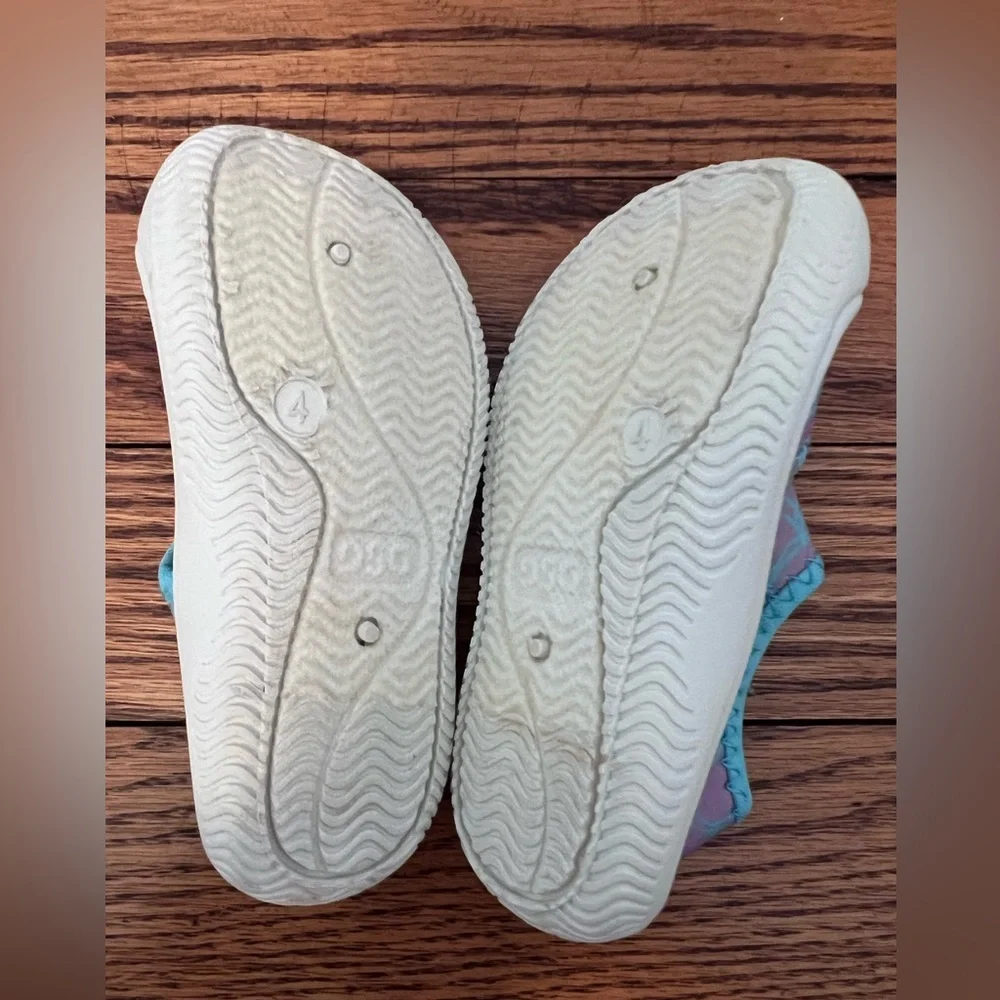 DSG Kids Aqua and Purple Water Shoes